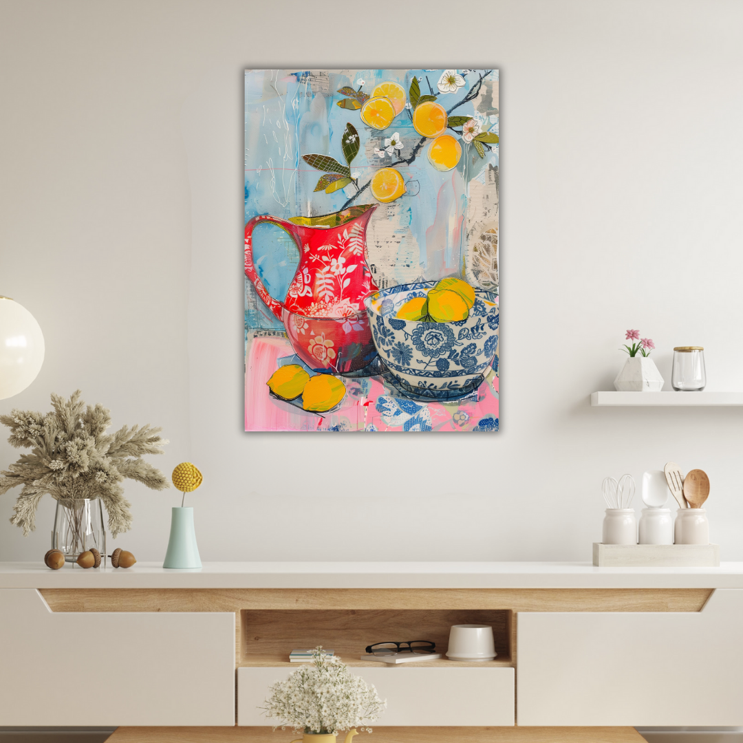 Lemon Flower - Poster Wall Art