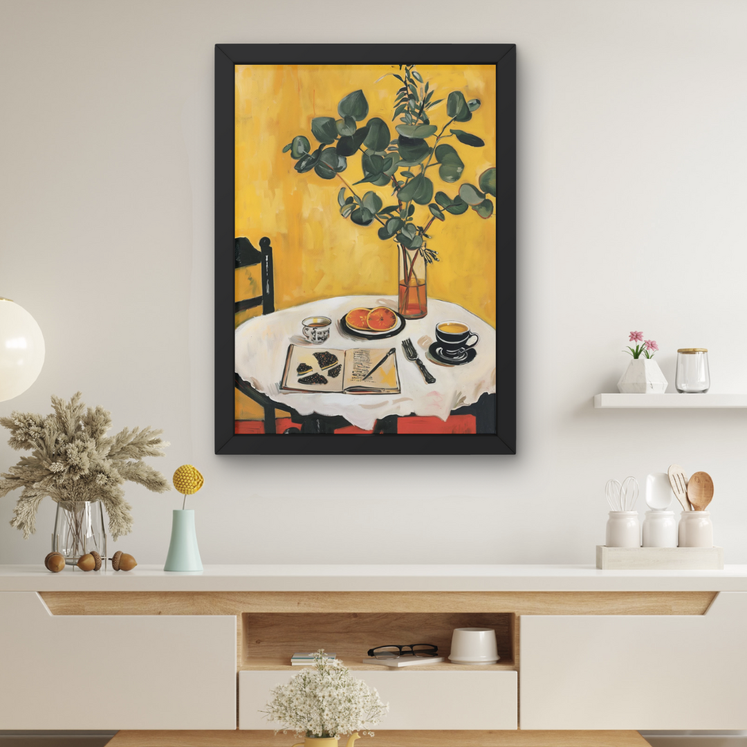 Coffee - Breckfast - Framed Wall Art